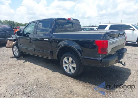 2019 Ford F-150 Platinum from USA, damaged, VIN 1FTEW1E45KFC55636